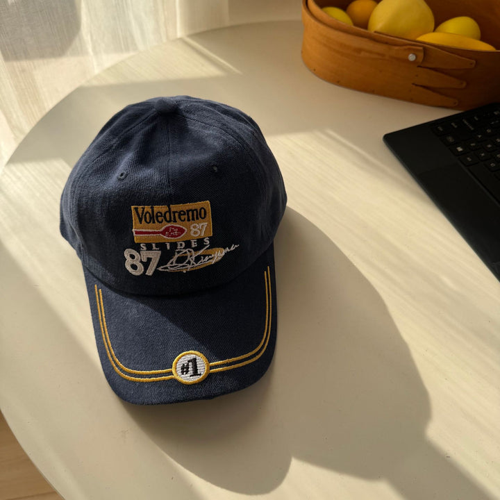 Herre Vintage-inspirert brodert baseball cap Skanto 1783922647