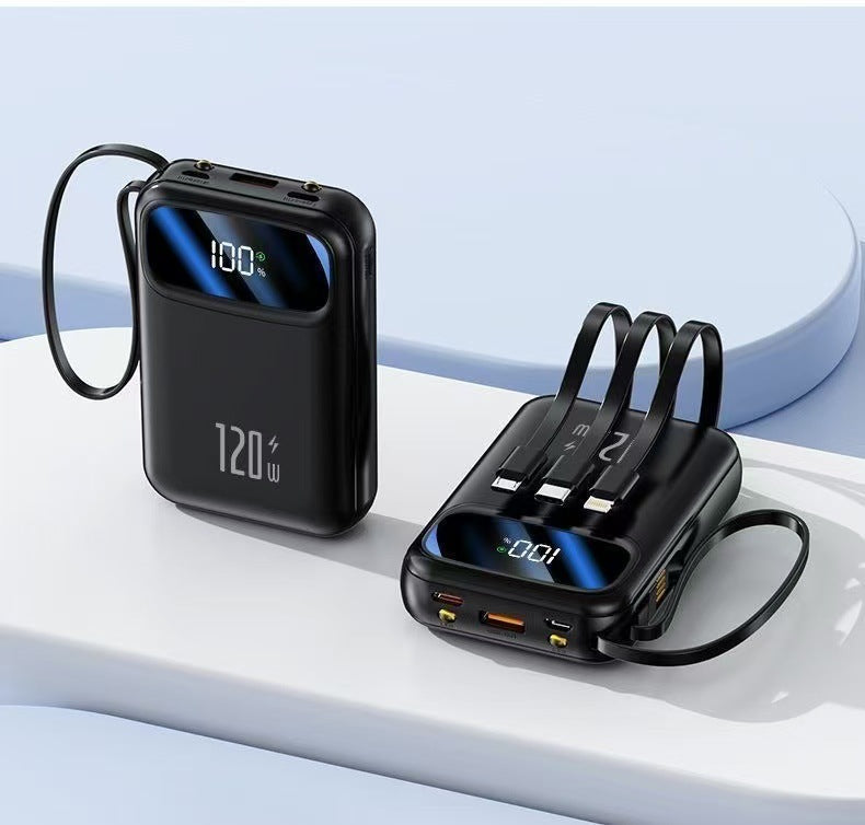 Høykapasitet powerbank med digital skjerm og flere tilkoblinger Skanto