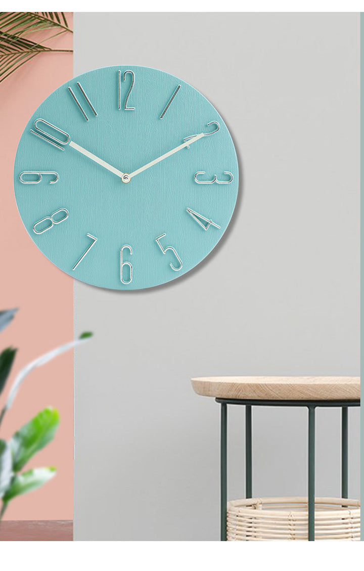 Skanto | Enkel Minimalistisk Veggdekorasjonsklokke