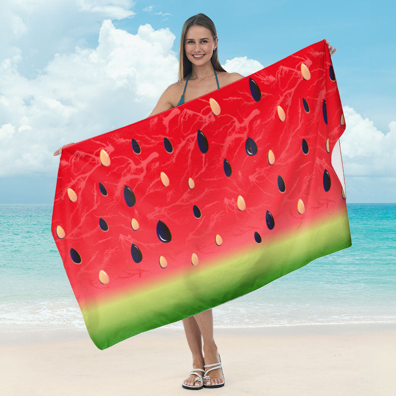 Strandhåndkle med iøynefallende surf-design Skanto