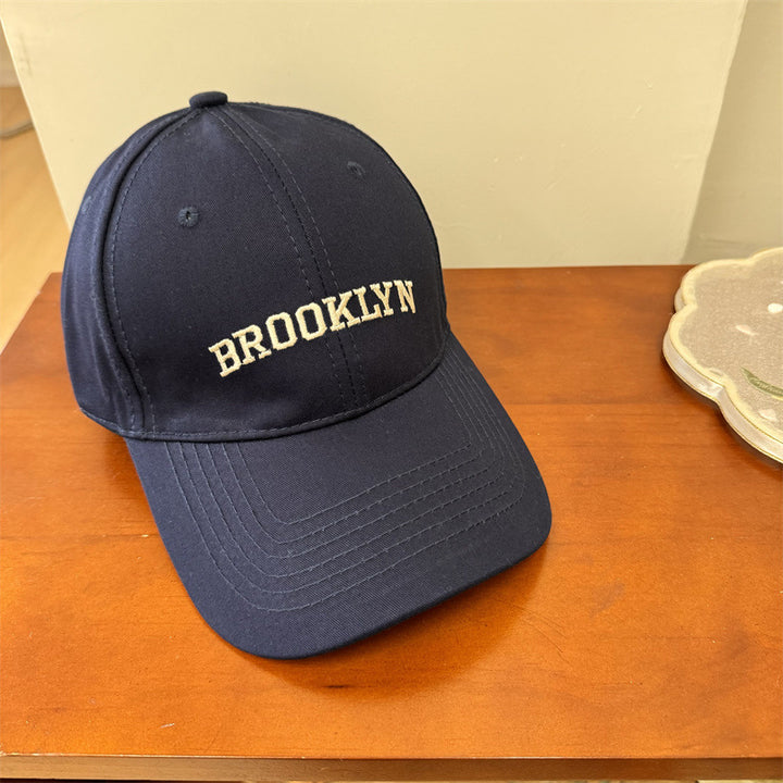 Herre Casual Brodert Bomull Baseball Caps Skanto
