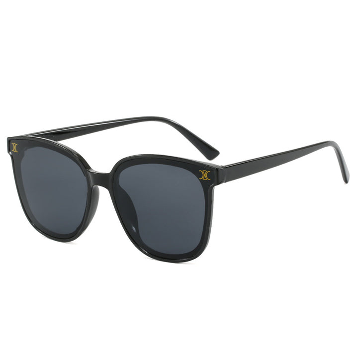 Dame Modische oversized solbrille med høy UV-beskyttelse Skanto