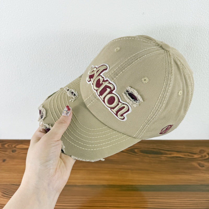 Herre Slitt Grafisk Baseball Caps Skanto 1784270841