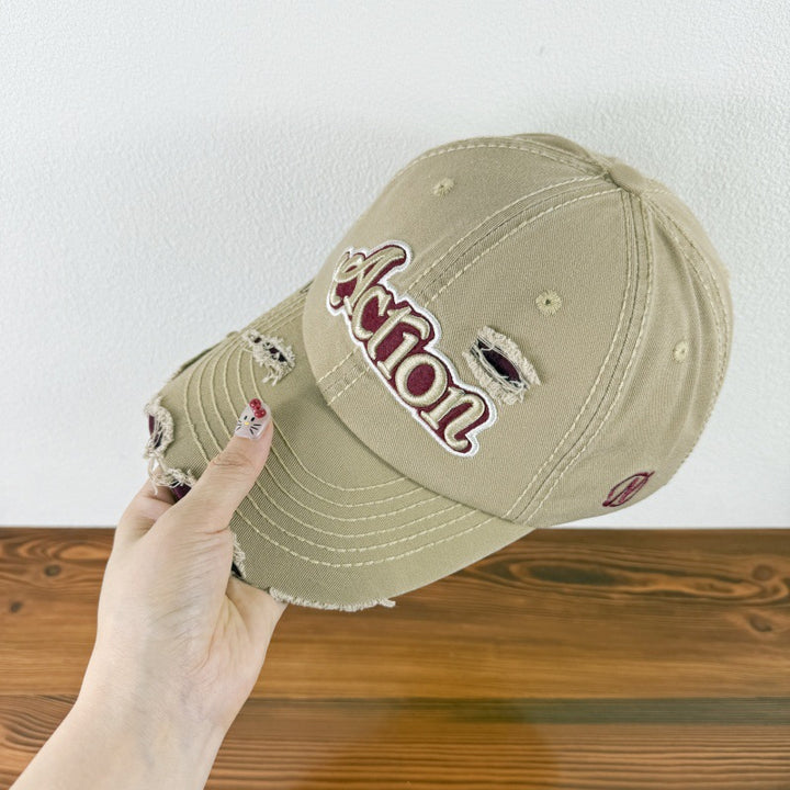 Herre Slitt Grafisk Baseball Caps Skanto 1784270841