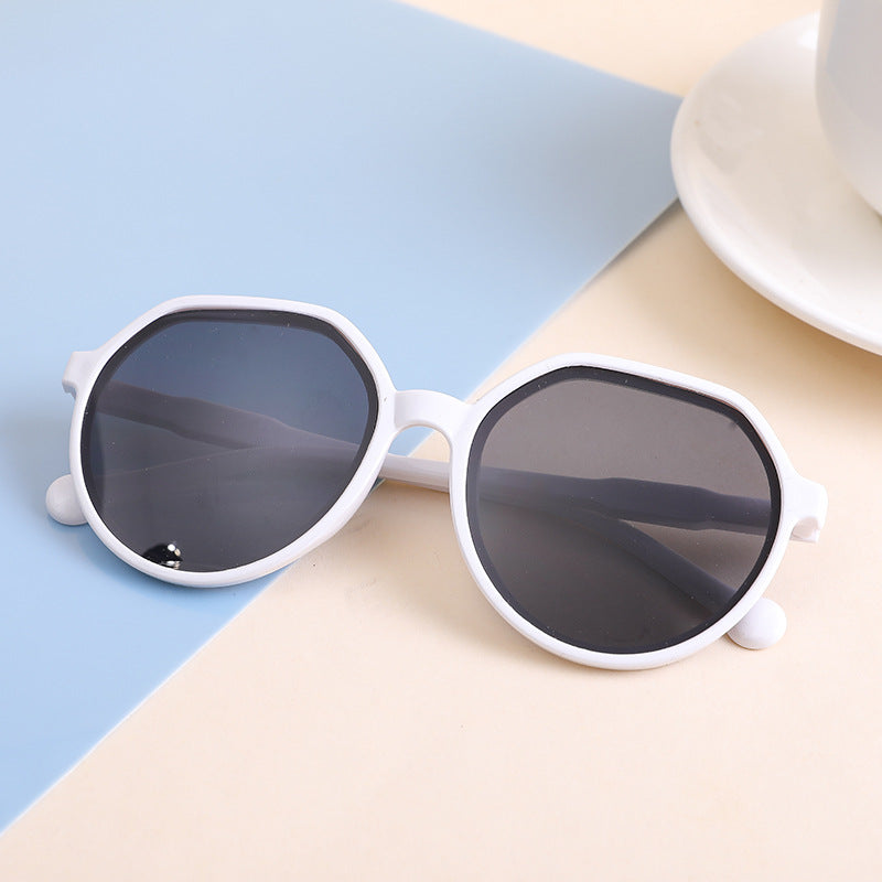 Dame moteriktig åttekantet solbrille Skanto