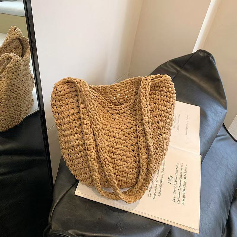 Stor, Håndvevd Tote Bag Skanto