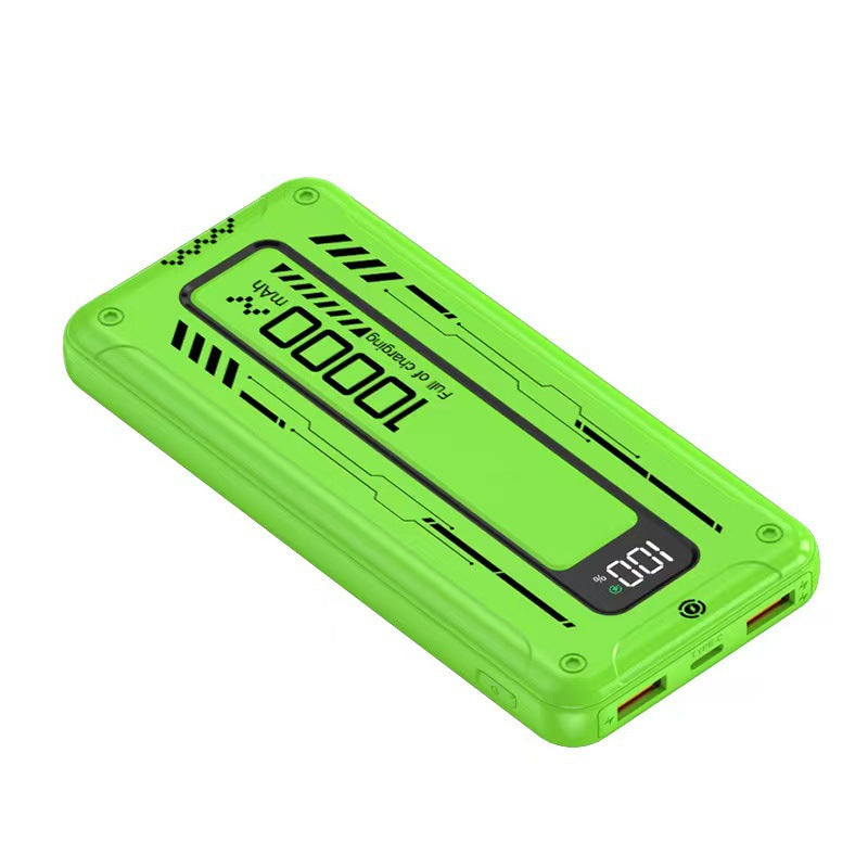 Robust powerbank med LCD-skjerm Skanto