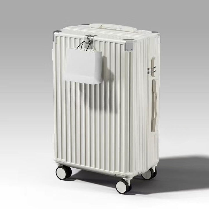 Hardtskal Trolley Med Integrert USB-port Og Innovativ Oppbevaringsplass Skanto