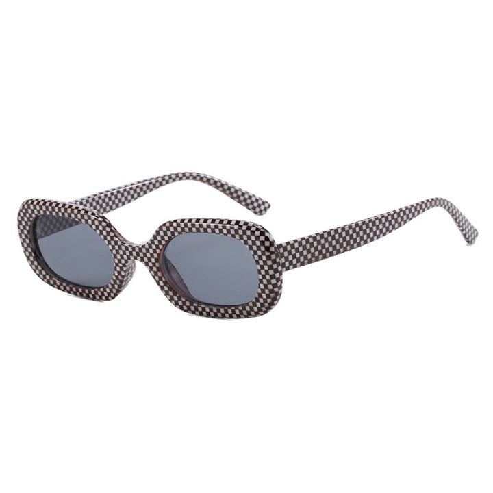 Women's oversized sunglasses with unique pattern Skanto