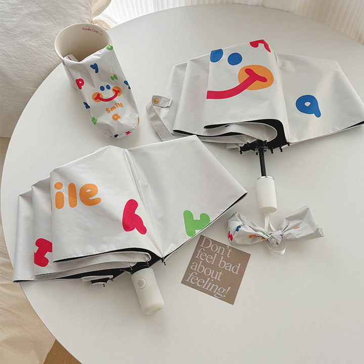 Dame Automatisk Folderegntrekk med lyst design Skanto