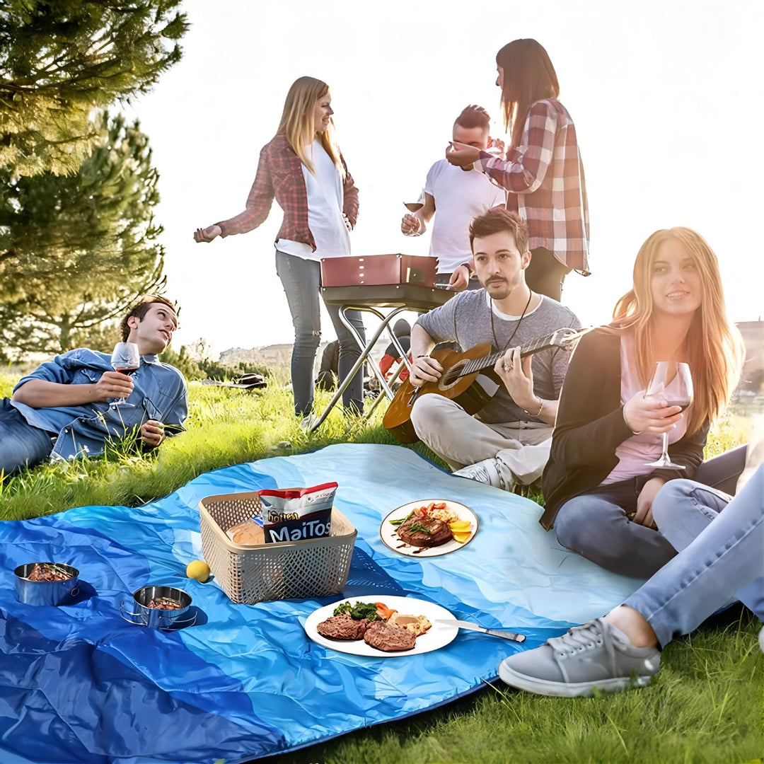 Unisex Piknikteppe med vannavvisende materiale Skanto