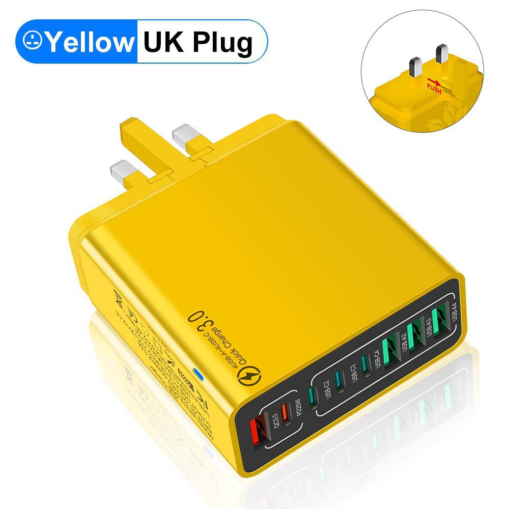Skanto | 8 i 1 vanntett port USB hurtiglader