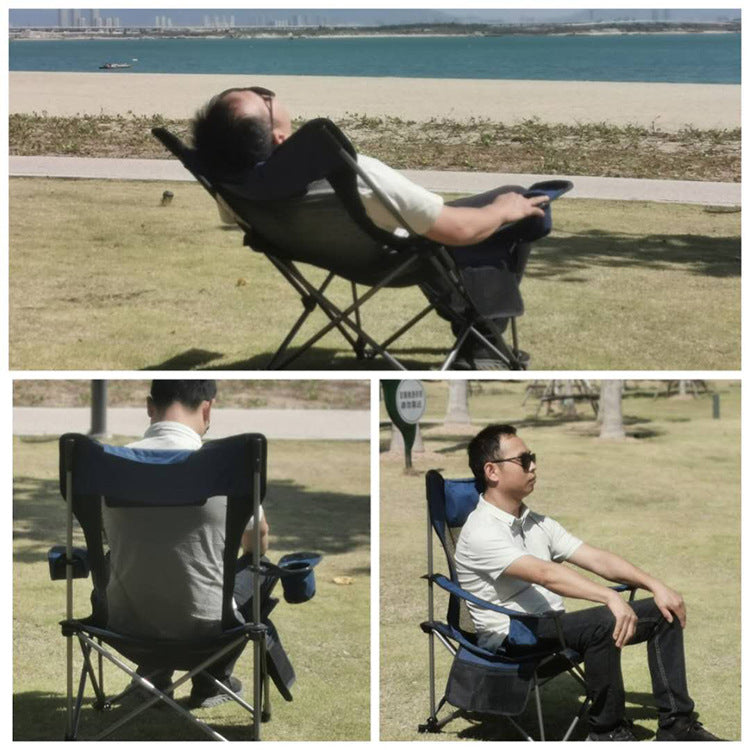 Women's Folding Lounge Chair with Adjustable Headrest Skanto