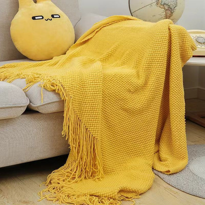 Damer Cozy Vaffel Tekstur Teppet Skanto