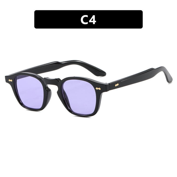 Women's geometric sunglasses with protective UV filter and modern design Skanto