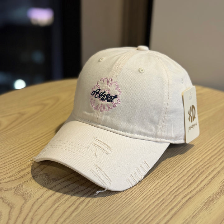 Unisex Brodert Blomster Design Baseball Cap Skanto