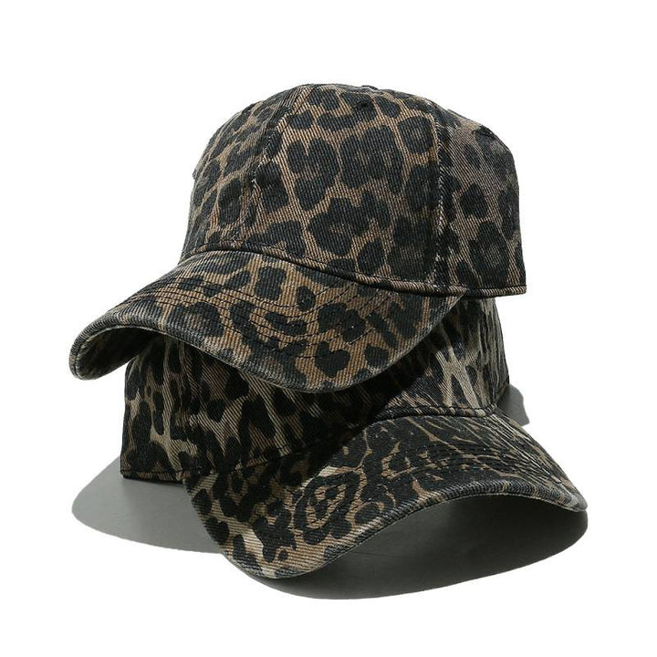 Kvinnenes Trendy Dyreprint Baseball Cap Skanto
