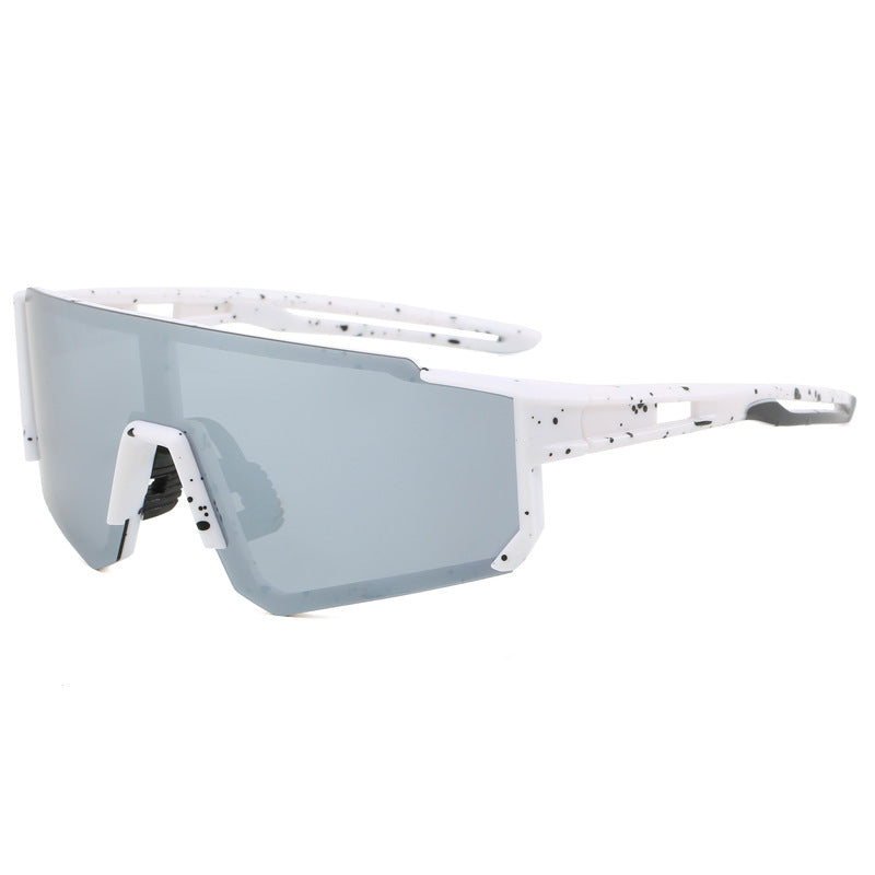 Unisex Futuristisk Skjold Solbriller Skanto