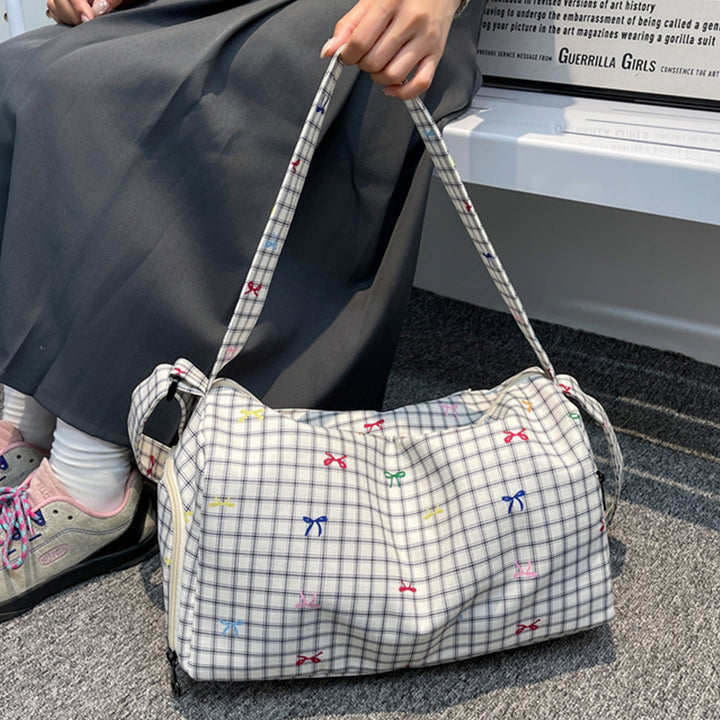 Sporty crossover bag with unique star pattern Skanto