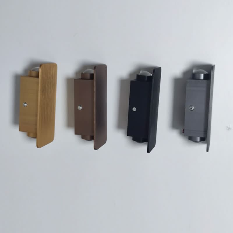 Skanto | Nordisk Minimalistisk Aluminium Rektangulær LED Vegglampe