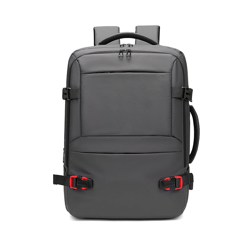 Multi-Funksjonell Laptop-Ryggsekk med Vannavvisende Design og Ergonomiske Bæreremmer Skanto
