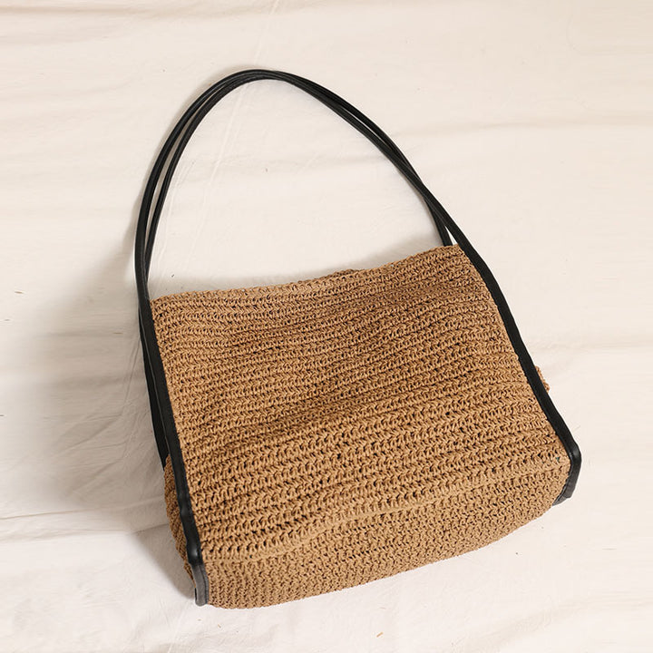 Handbag made of braided material Skanto