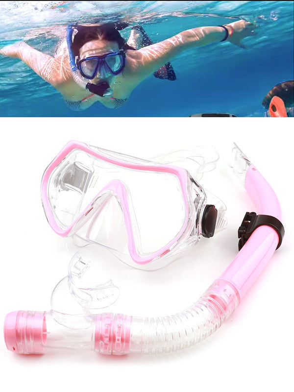 Snorkelmaske med anti-dugg teknologi og fleksibelt munnstykke Skanto