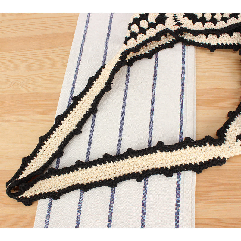 Handbag in modern crochet pattern Skanto