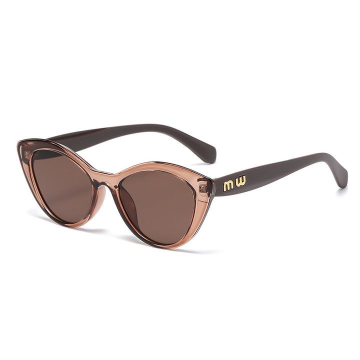 Kvinnenes fashionable cat-eye solbriller med UV-beskyttelse Skanto