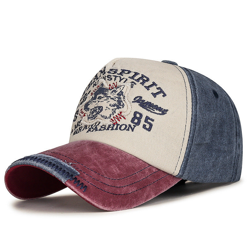 Men's Vintage-Inspired Brodert Ulv Kappe Skanto