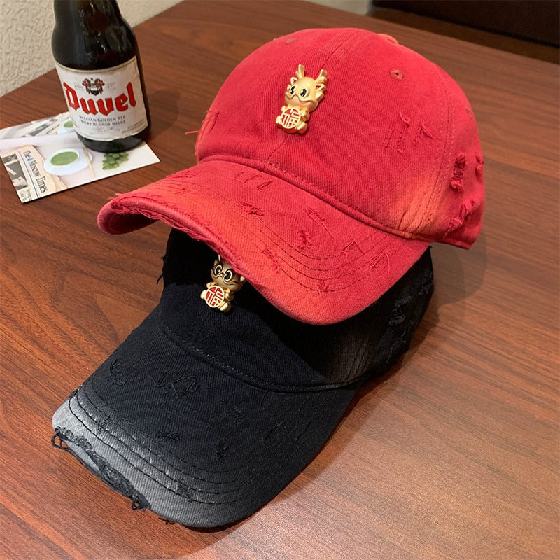 Kvinne Morsom Brodert Baseball Caps Skanto