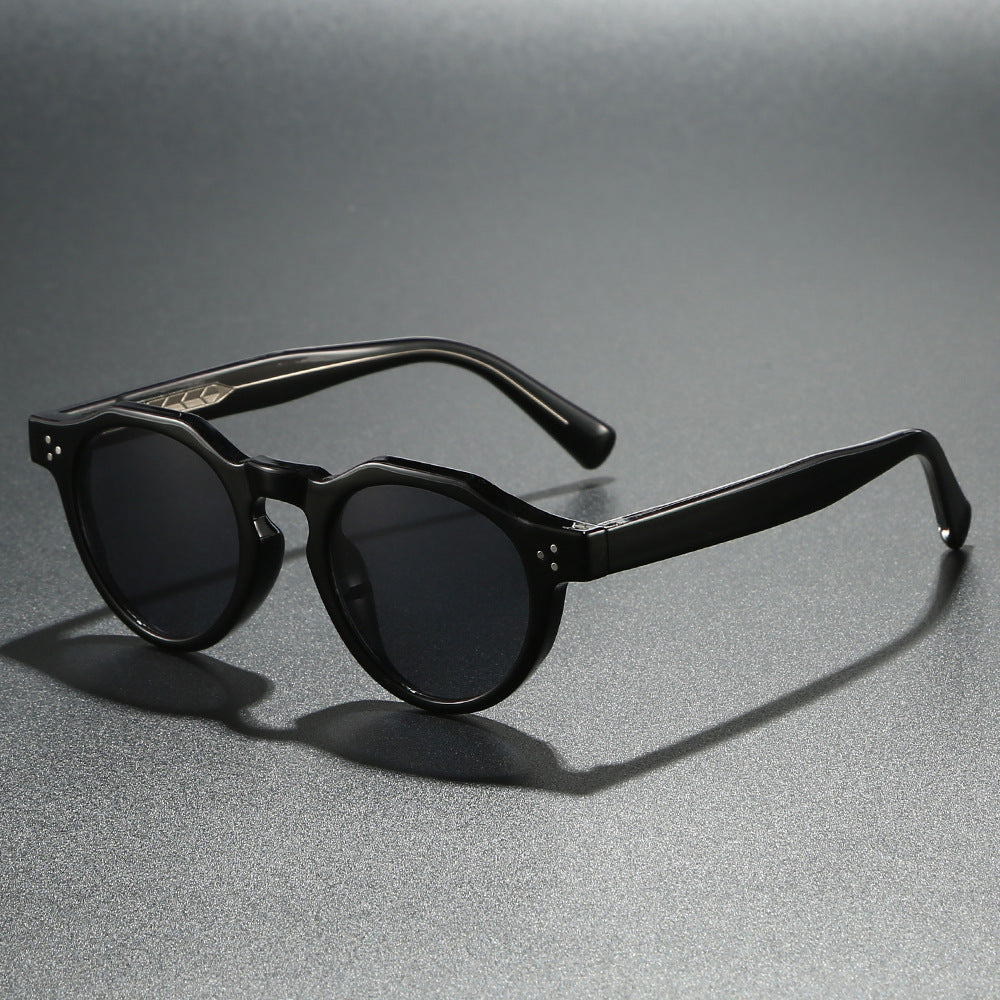 Dame Stilig Solbrille i innovativt åttkantet design Skanto