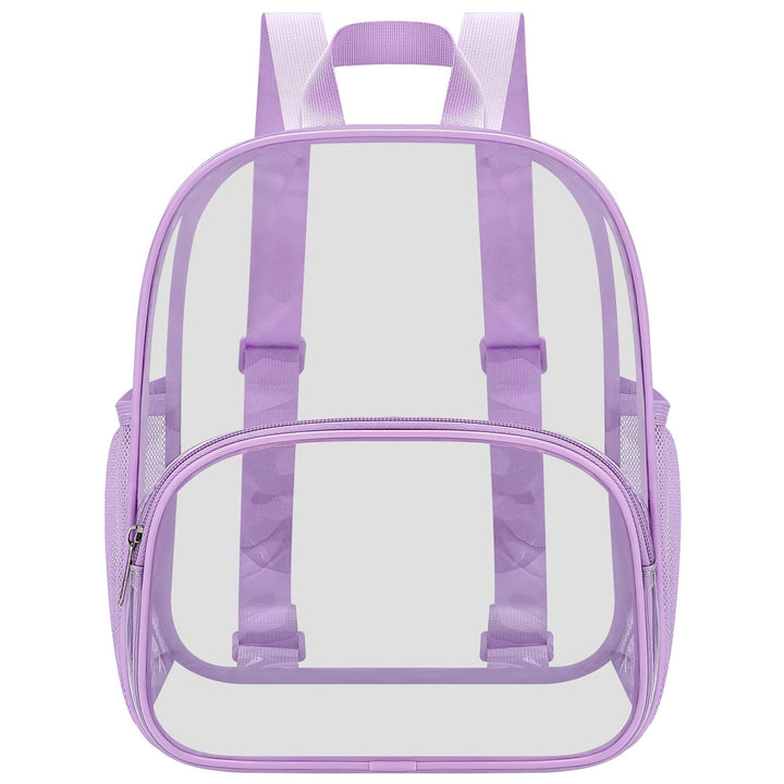 Unisex transparent hverdagsryggsekk med forsterket bunn og pustende stropper Skanto