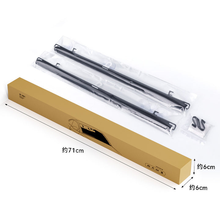 Unisex nan universelle Regntrekk Set for sidevinduer med festeklemmer Skanto