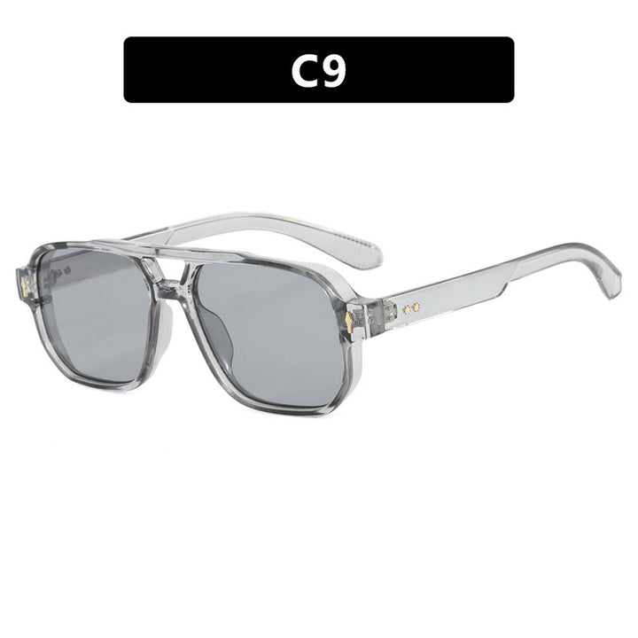 Women's fashion square sunglasses with luxurious details Skanto