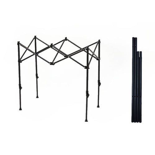 Sammenleggbar campingbord med stabile aluminiumslegeringer Skanto