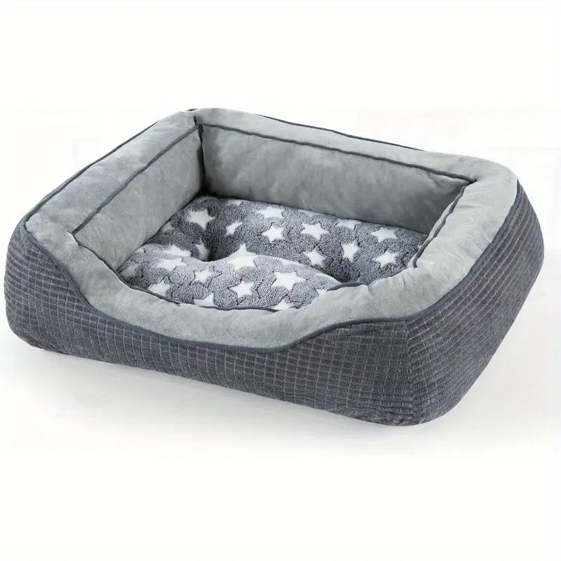 Ortopedisk støttende hundeseng