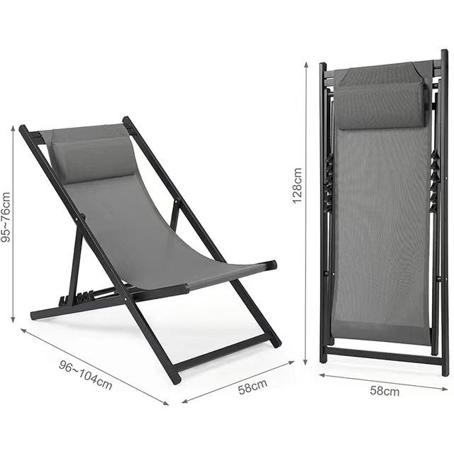 Ergonomic Folding Chair with Headrest Skanto
