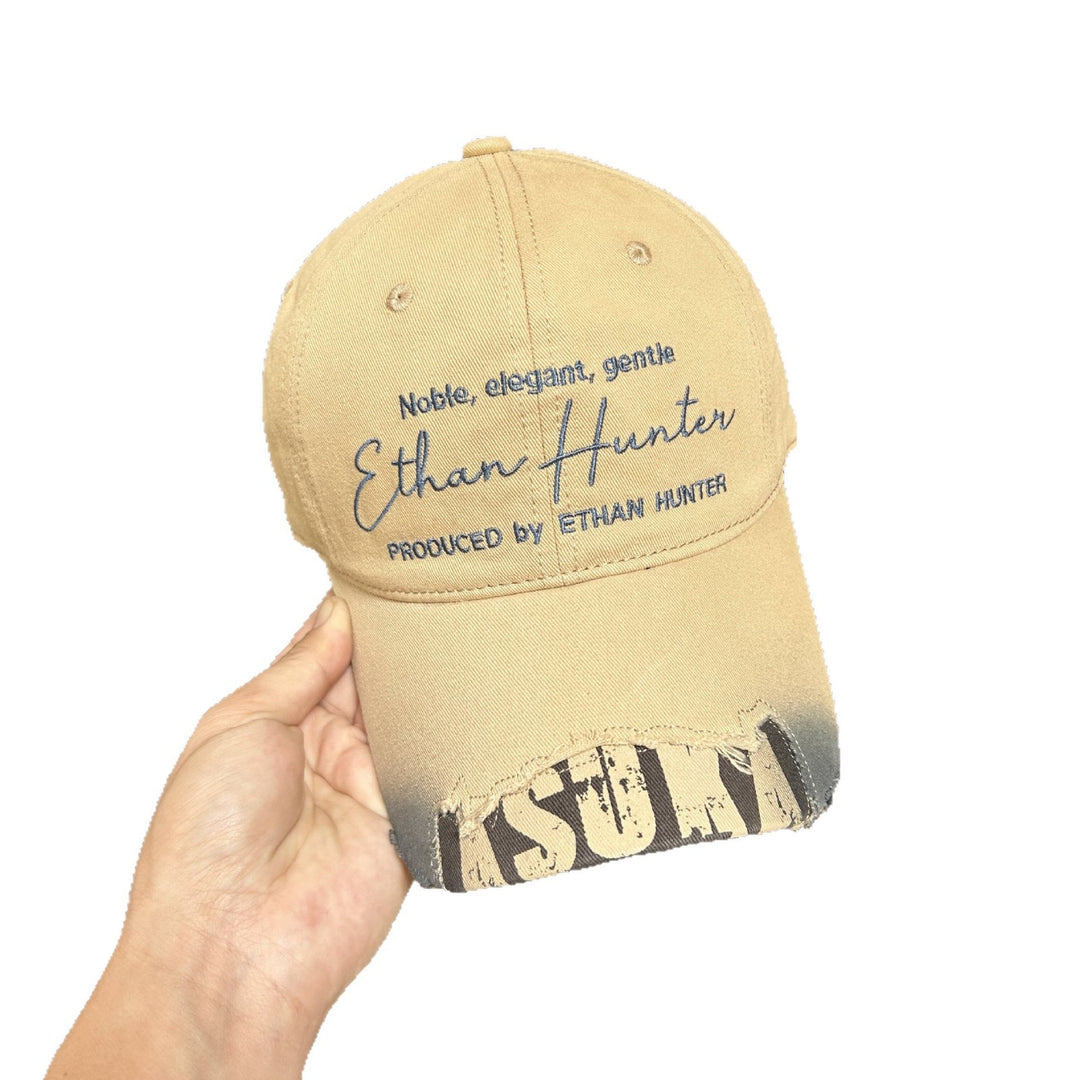 Herre Casual Vintage Brodert Caps Skanto