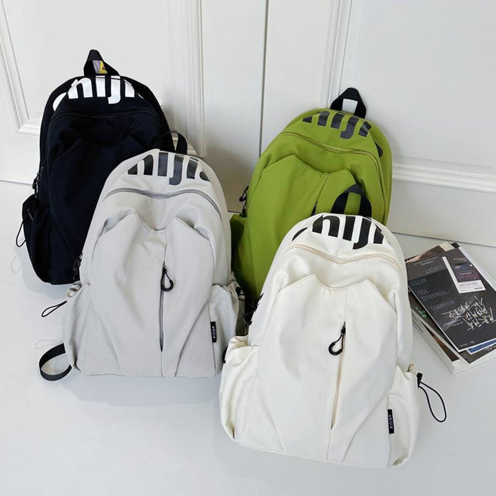 Sporty ryggsekk med allsidig lagringsplass og vannavvisende materiale Skanto