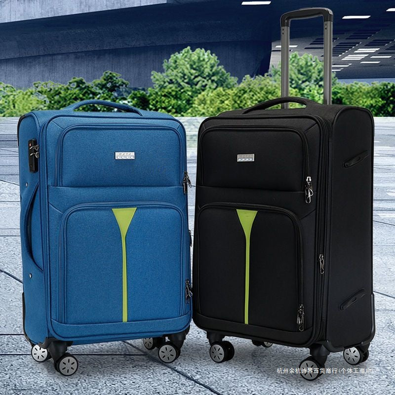 Hardshell Trolley Med Integrert Sikkerhetssystem Og Utvidbar Oppbevaring Skanto