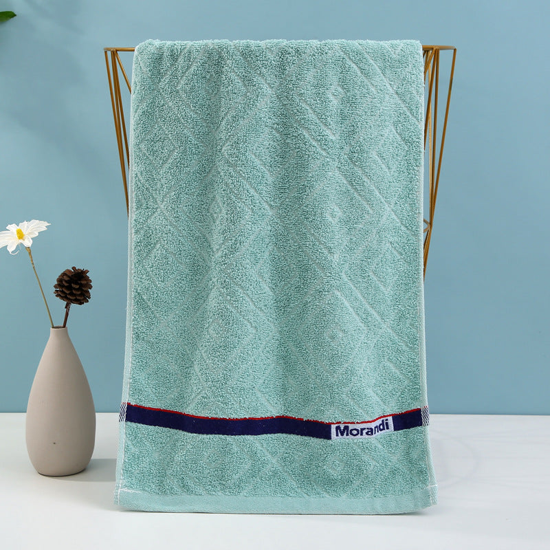 Høykvalitets mikrofiber badehåndkle med strukturert design Skanto
