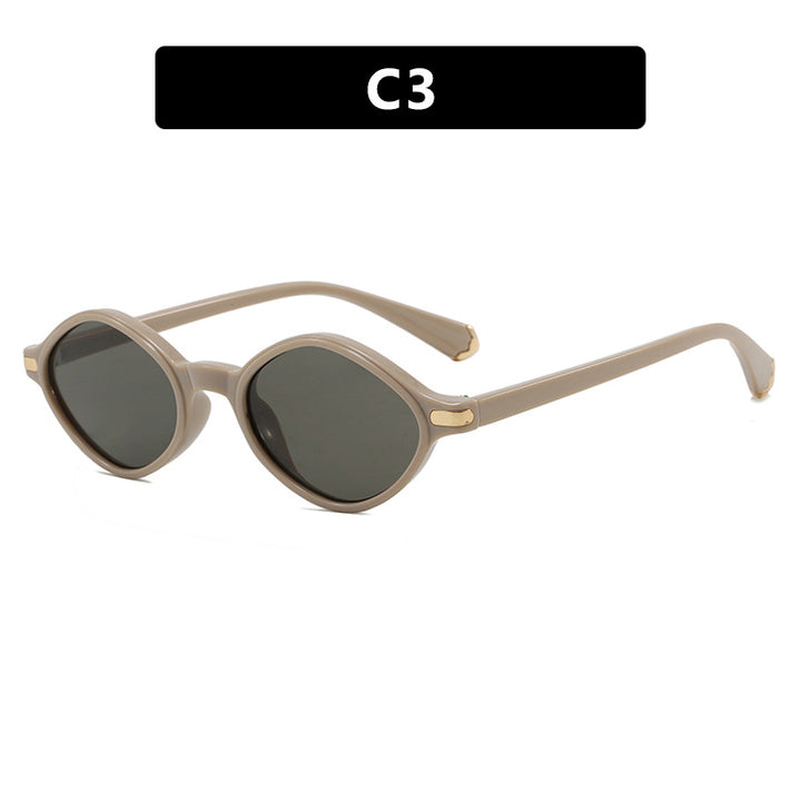 Women's fashionable sunglasses with unique design and high-quality metal frame Skanto