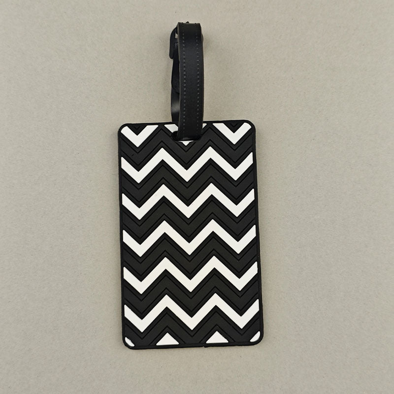 Unisex Chevron-mønster Reiseloggmerke Skanto