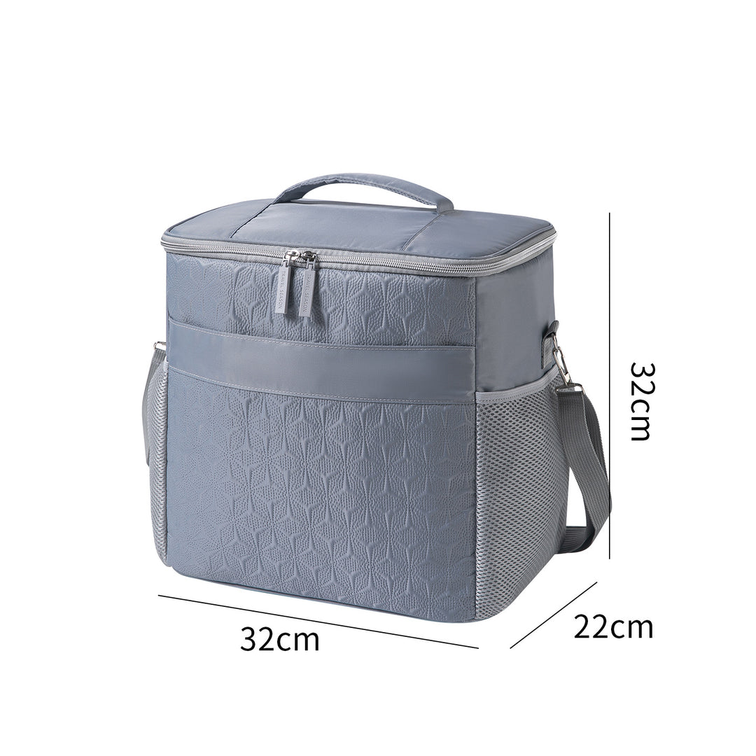Insulated Cooler Bag with Integrated Compartments Skanto
