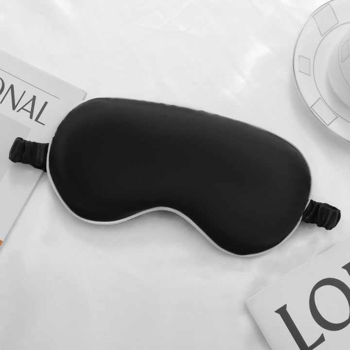 Unisex nan silkemyk søvnmaske med ergonomisk polstring og justerbart elastikkbånd Skanto