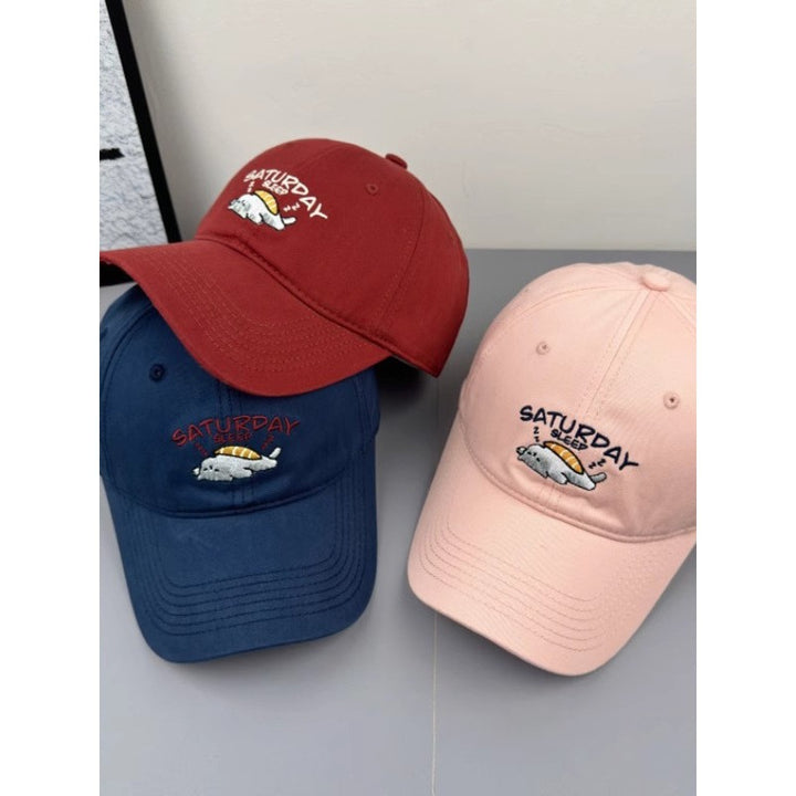 Unisex Leken Broderte Caps Skanto