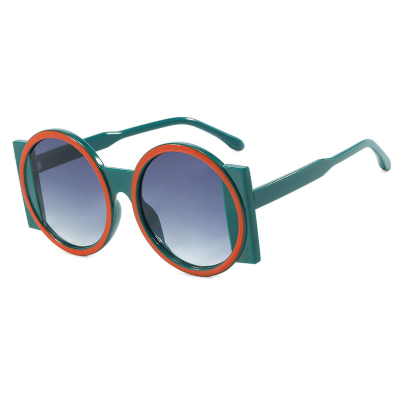 Women's oversized square frame sunglasses with UV protection Skanto