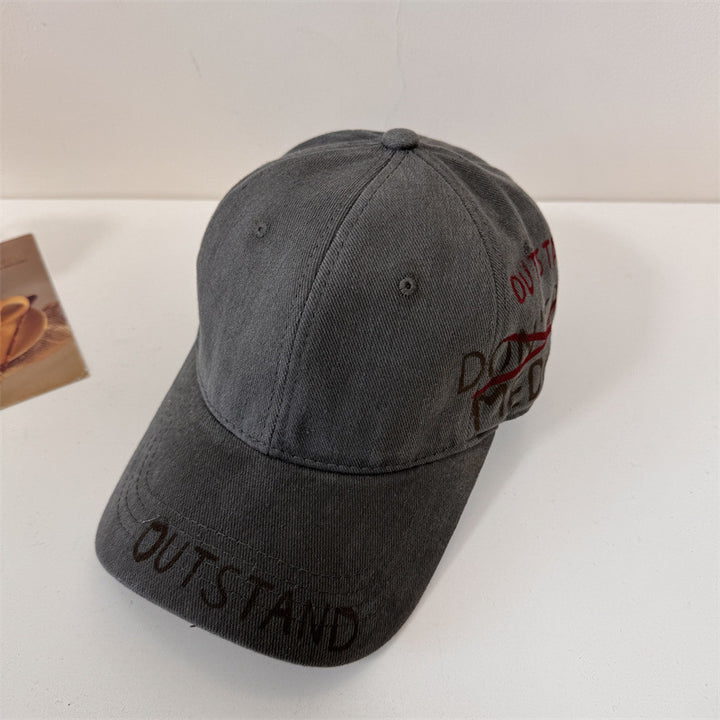Herre Casual Bomull Brodert Baseball Caps Skanto