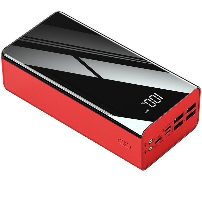 Høyytelses powerbank med intelligent LCD-display og flere USB-porter Skanto